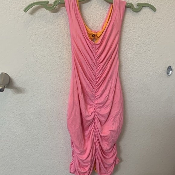 Size XL anthropologie women Pilcro Ruched Reversible Tank - Picture 3 of 7